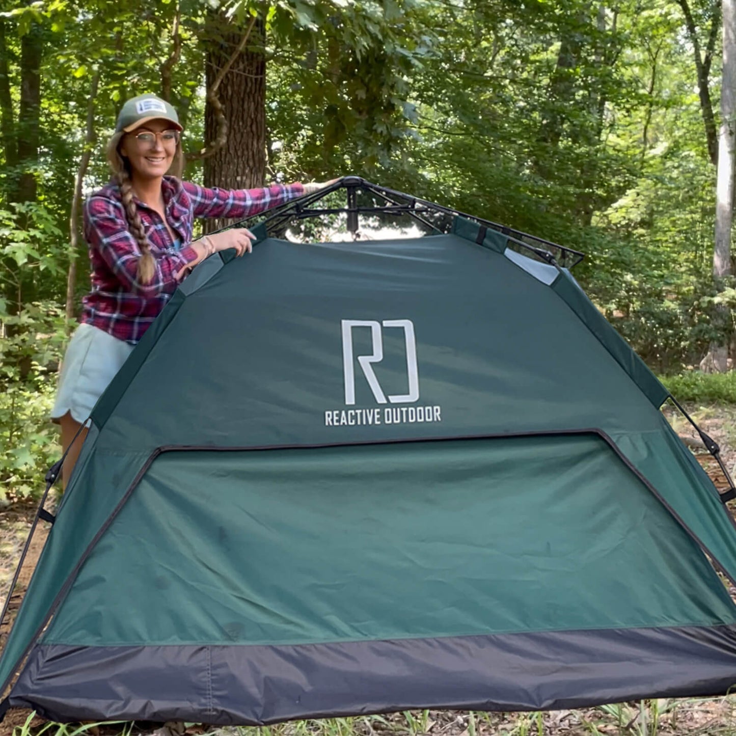Small-Sized 3 Secs Tent + FREE Camping Tarp (For 1-2 Person, US)
