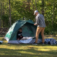 1 Small-Sized + 1 Large-Sized 3Secs Tent (Family Package, UK, DNB)